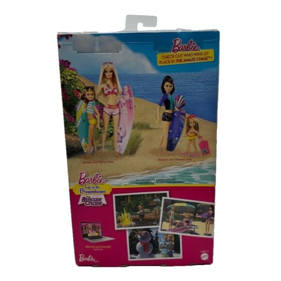 NIB Barbie Life In The Dream House Surfing Fun Skipper Chelsea Amaze Chase Line - Picture 2 of 6